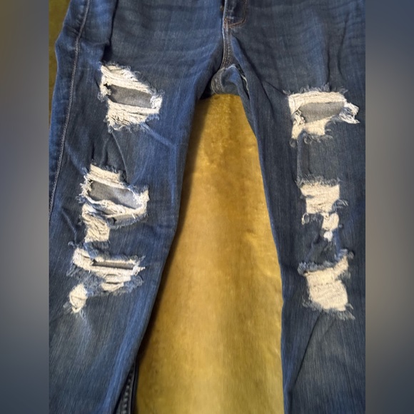 Women’s skinny rugged jean jeggings - Picture 3 of 6